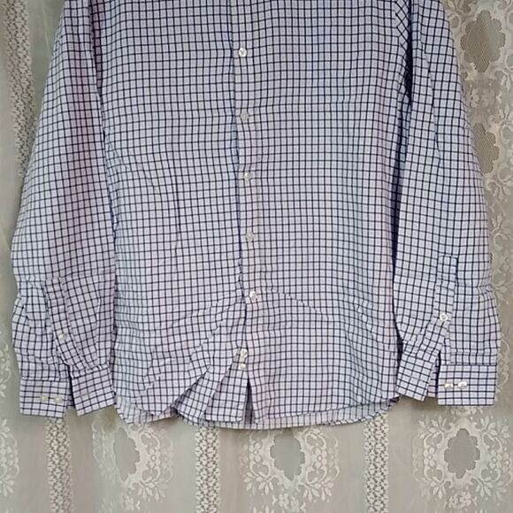 Michael Michael Kors Striped No Label Men's Shirt Size 16.5 34/35 - Picture 4 of 14